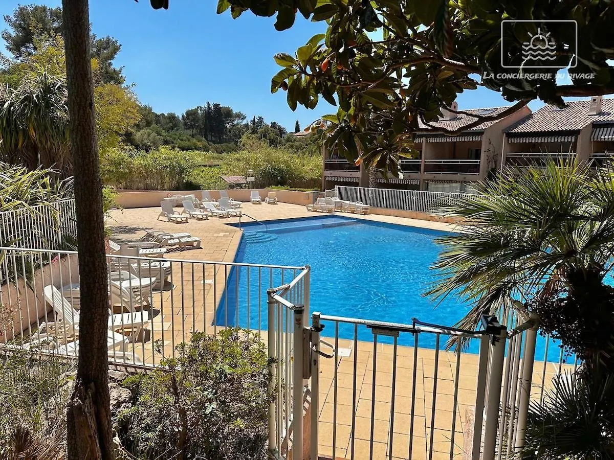 Apartment Hortensia Regence Park Swimming Pool Beach 300 M Away Le Pradet